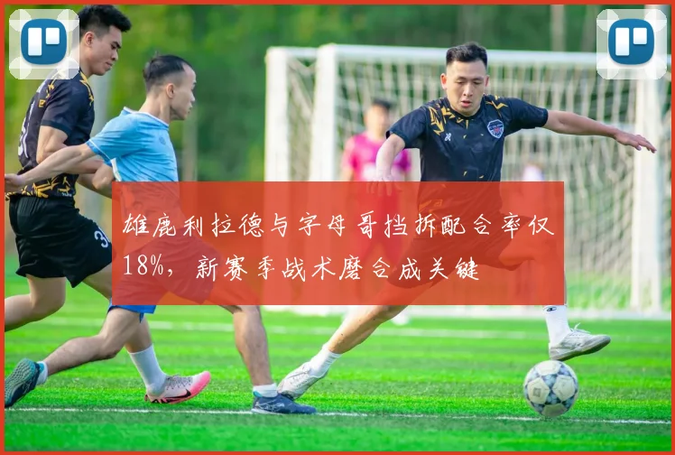 雄鹿利拉德与字母哥挡拆配合率仅18%，新赛季战术磨合成关键